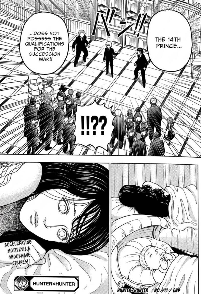 Hunter x Hunter, Chapter 411 image 18